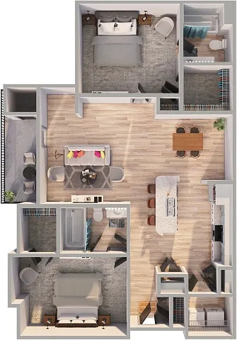 Floor plan B2