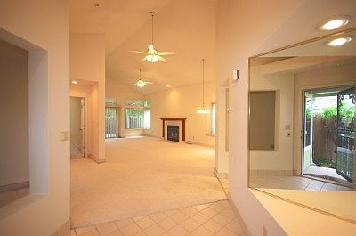 View from entry hallway