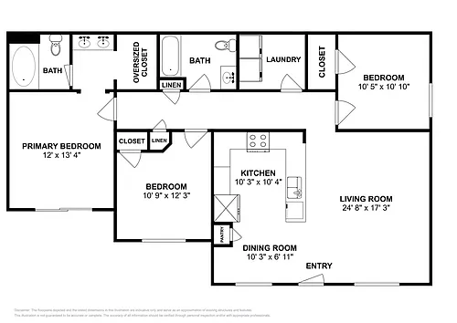 Floor plan Bellagio