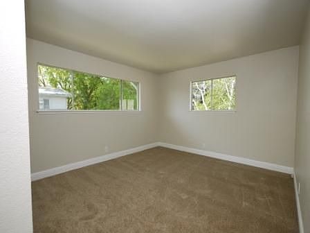 Bright, Carpeted Bedroom