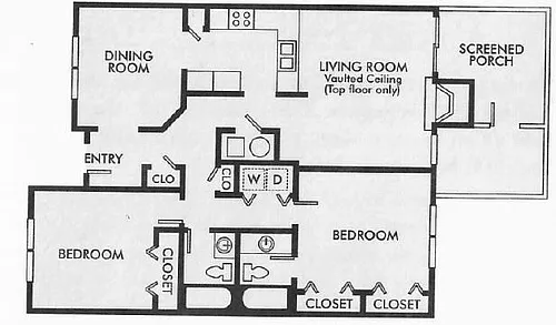 Floor plan Martinique