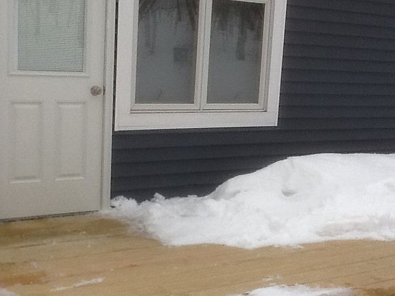 Entry and private deck