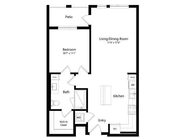 Floor plan 1-B4