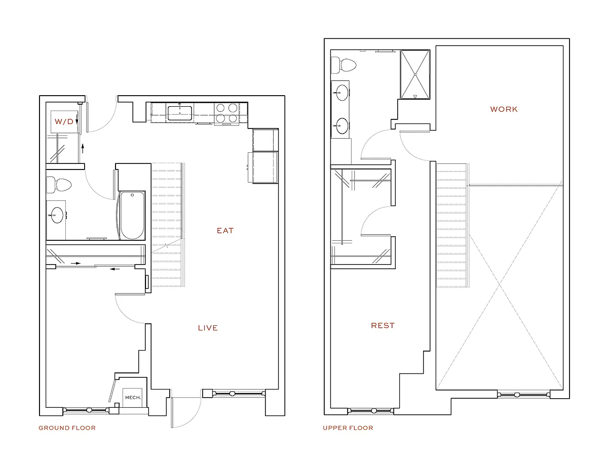 Floor plan TH1