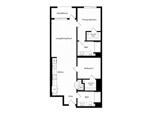 Floor plan B7