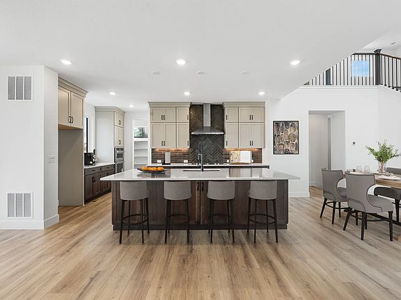 Homesite 326 Kitchen Dining - Virtually Staged