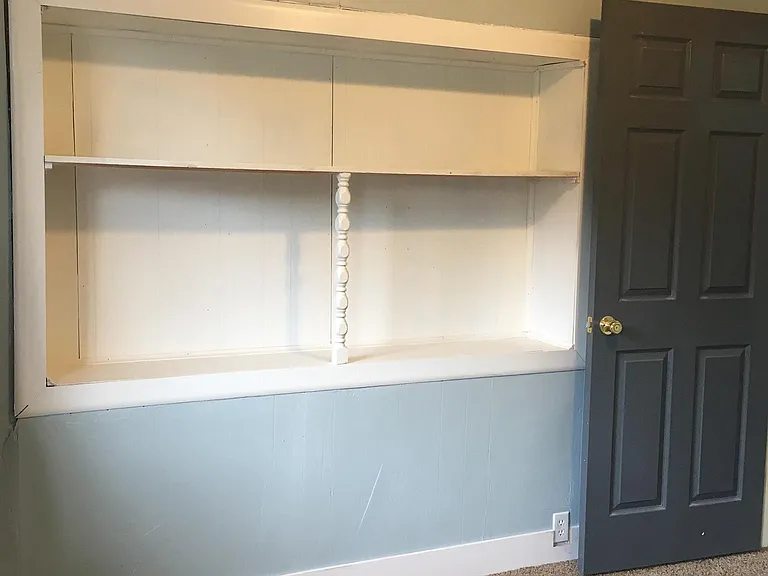 Room no.5- with its own built-in bookshelf
