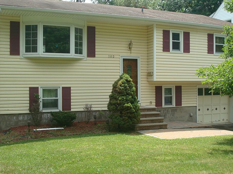 Front view of the home