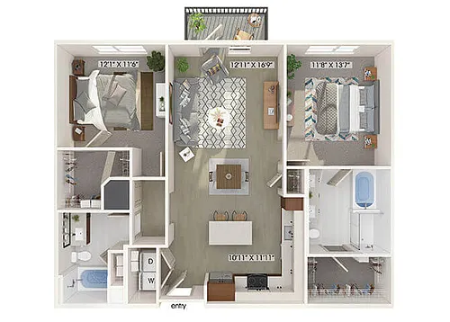 Floor plan B2