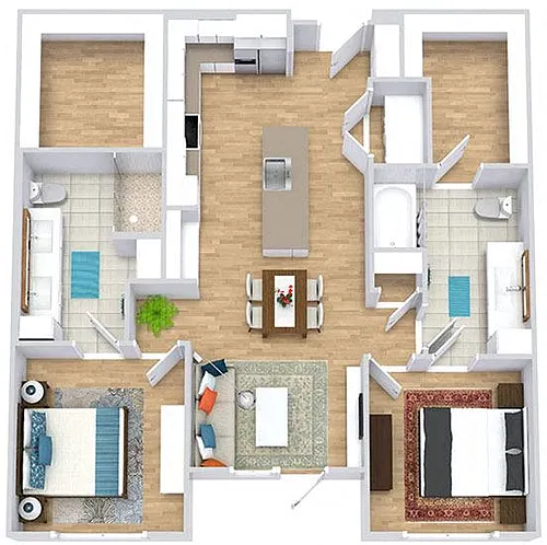 Floor plan Texas