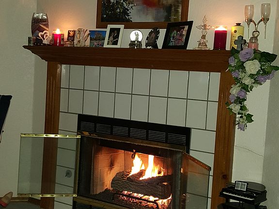 Master Bedroom Fireplace