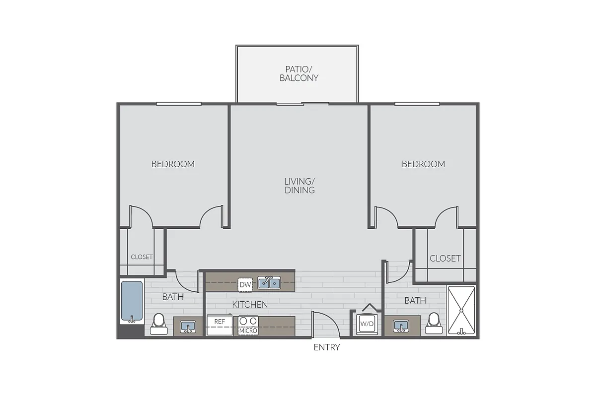 Floor plan Plan 2B