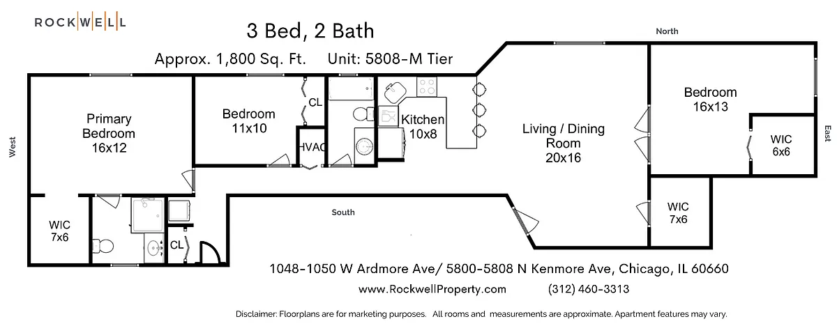 Floor plan 5808-M