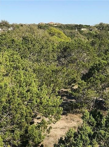 view looking west from top corner of lot