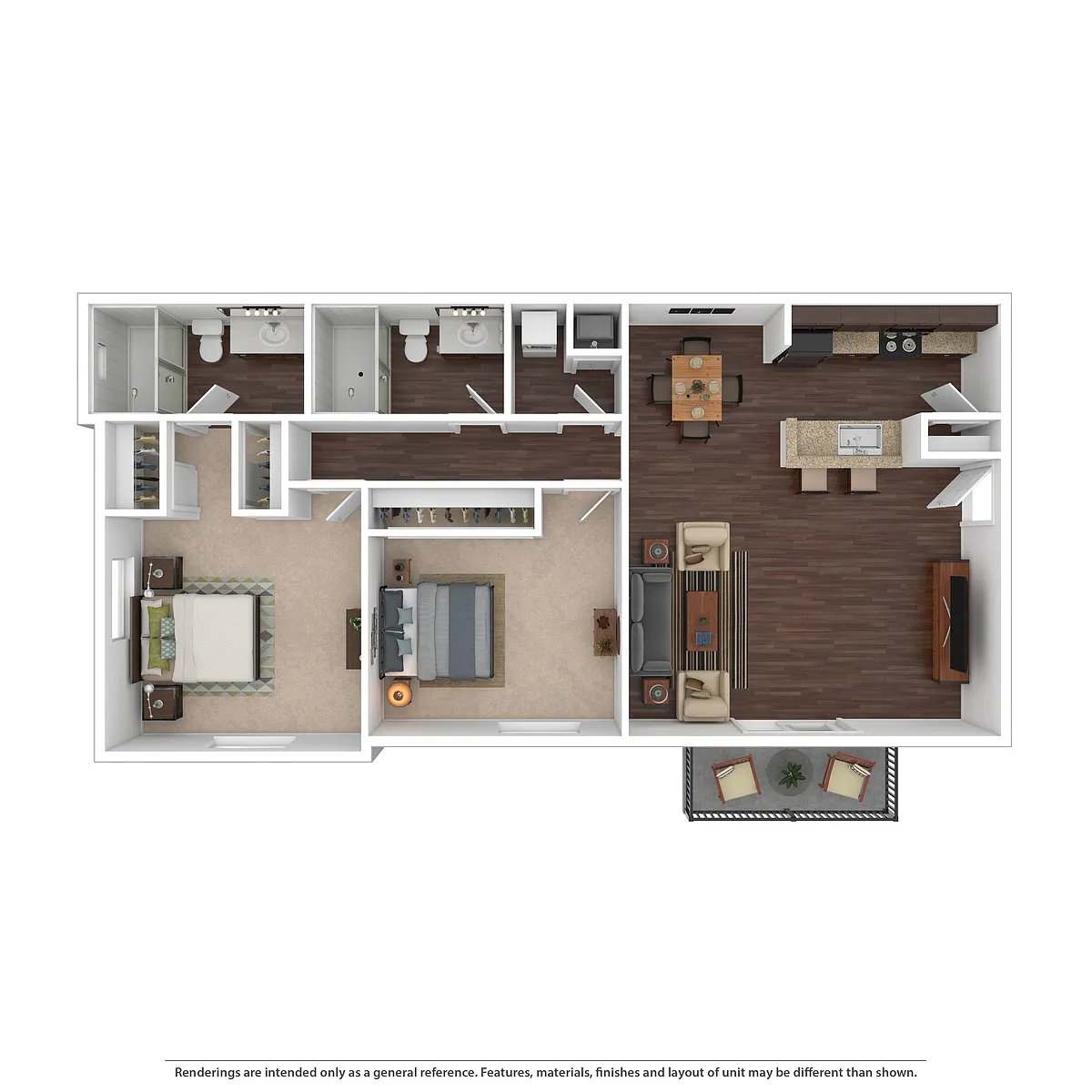 Floor plan Bonaire