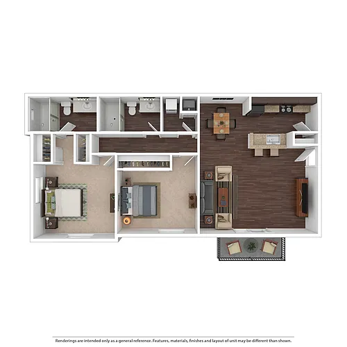 Floor plan Bonaire