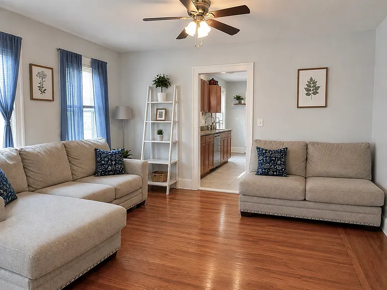 Dining Room staged