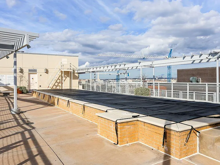 Rooftop pool