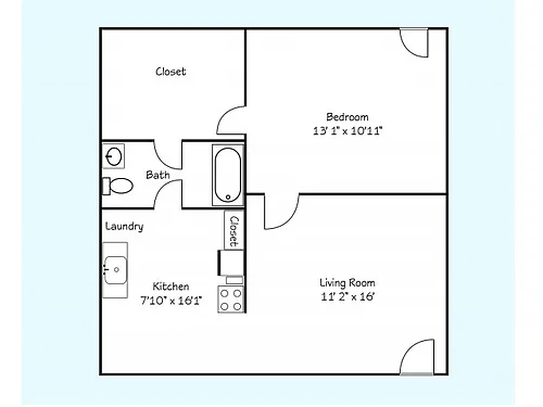 Floor plan Daisy
