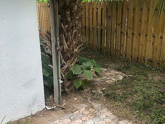 Copper outdoor shower