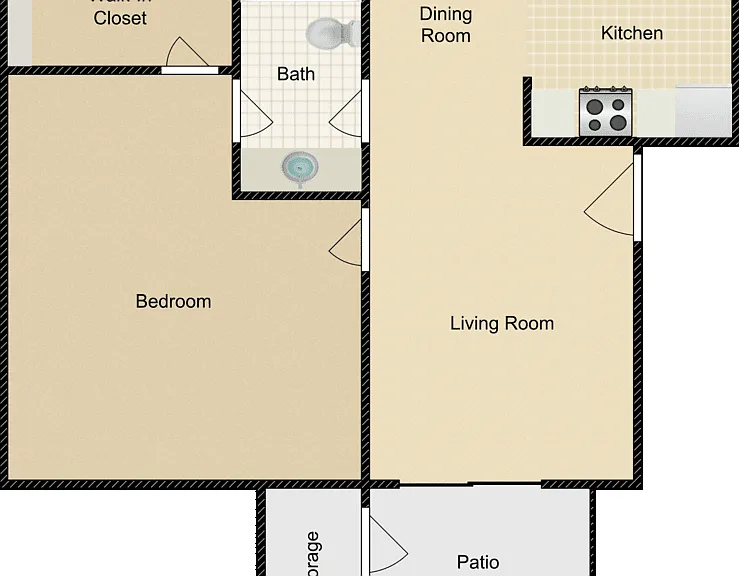 Plan A Floorplan Diagram