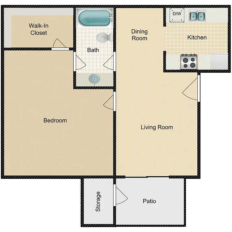 Floor plan Plan A