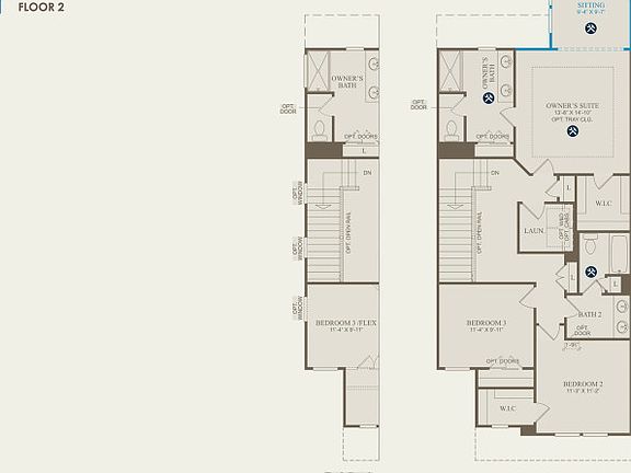 Ashton Floor Plan, Quick Move-In Home, Floor 2