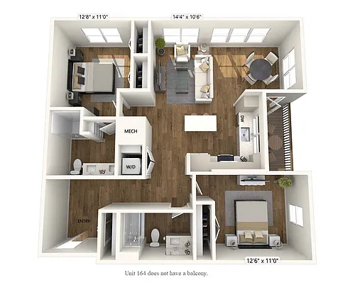 Floor plan 164
