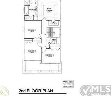 Tyler 2nd Floor Plan