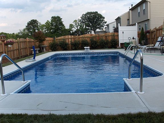16 X 32 Pool in Backyard