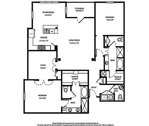 Floor plan Sonoma