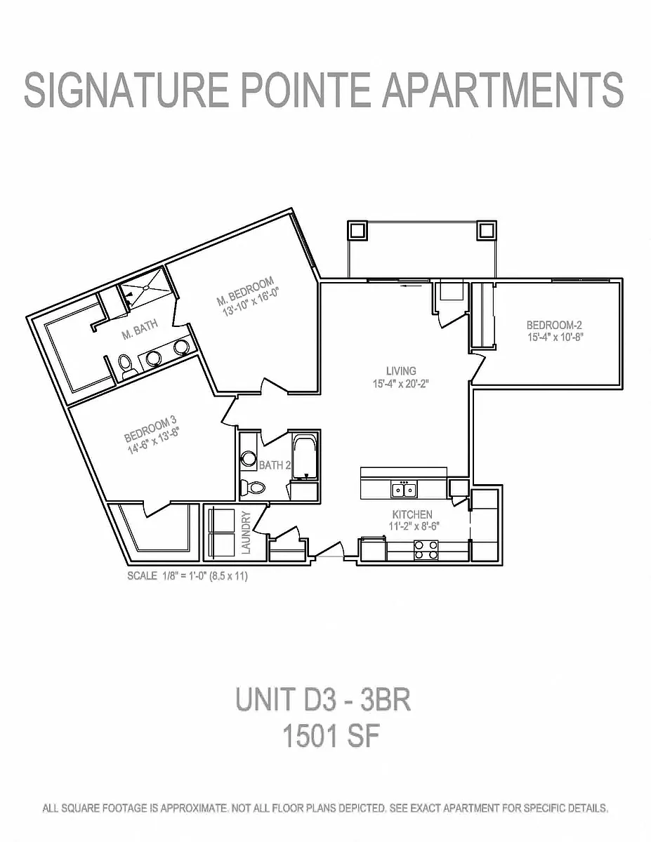 Floor plan Style D3