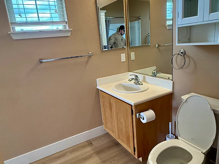 bathroom sink and vanity