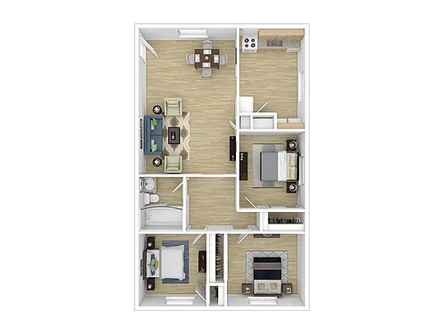 Floor plan 3X1