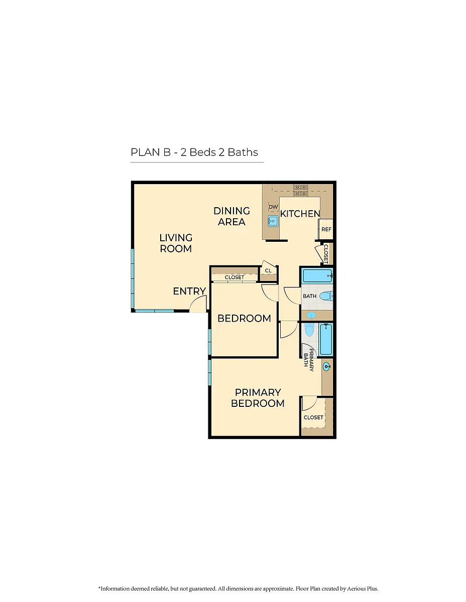 Floor plan 2 bedroom
