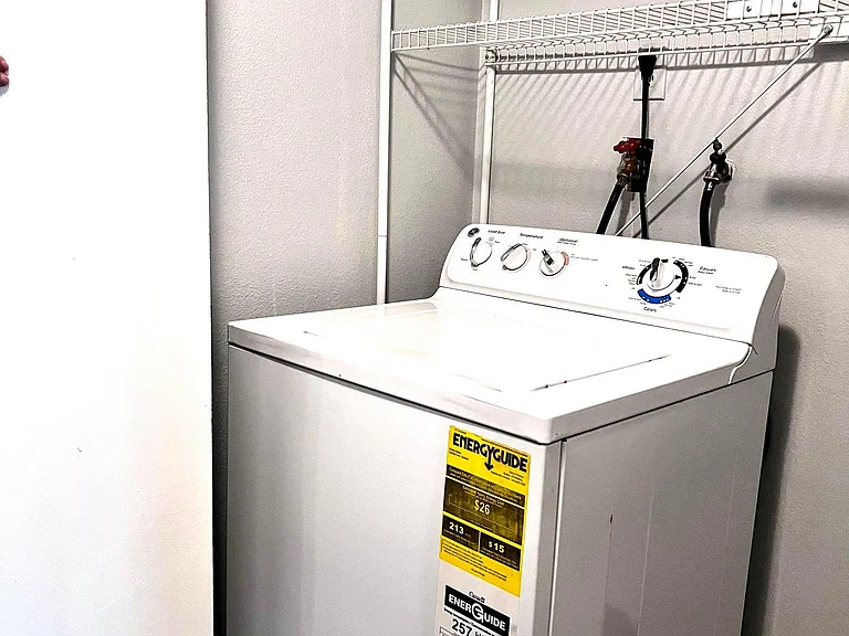 Laundry Room has washer and dryer