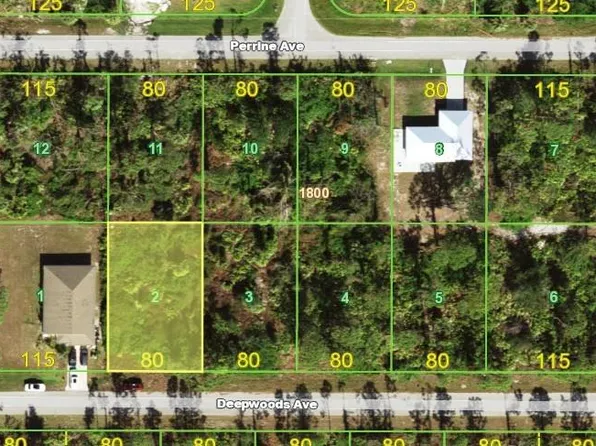 12414 DEEPWOODS AVENUE LOT 2, PORT CHARLOTTE, FL 33981