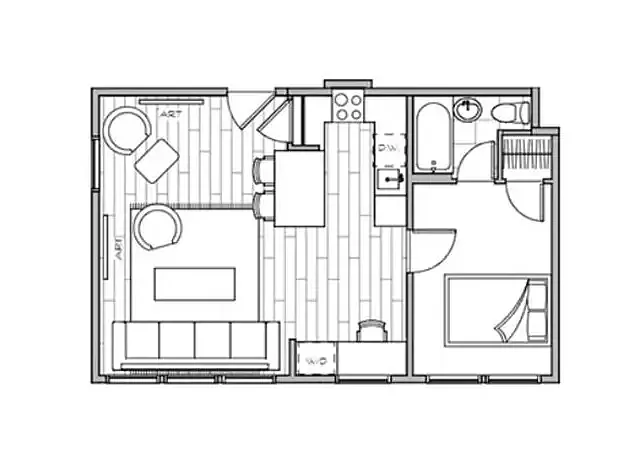 Floor plan A3A