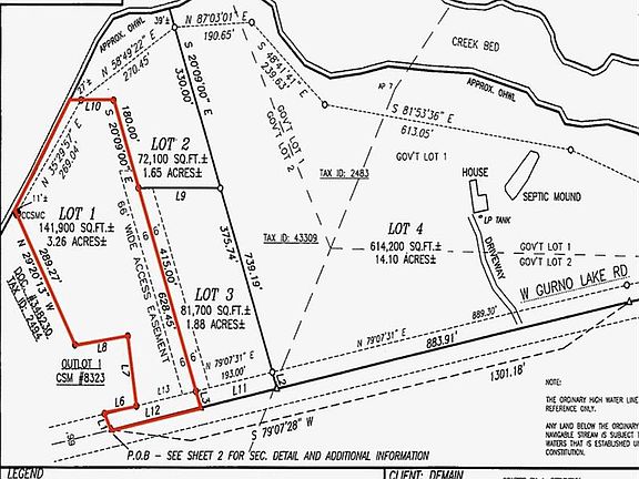 2nd image of Lot 1 Gurno Lake Road