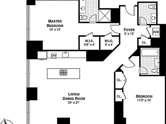 2nd image of 247 W 46th St APT 1003