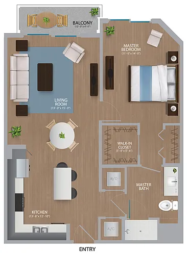 Floor plan A21