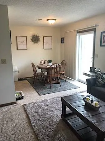 dining room (patio doors face west)