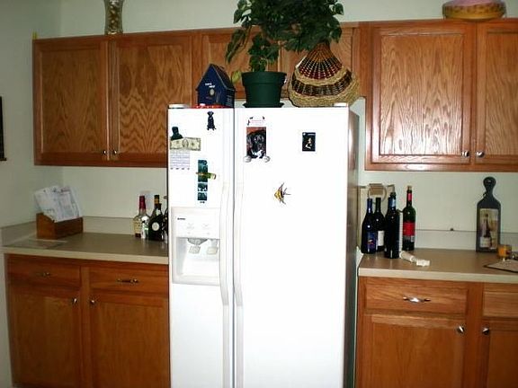 Additional cabinets and counter space