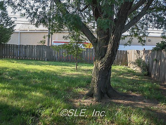 Privacy fenced backyard