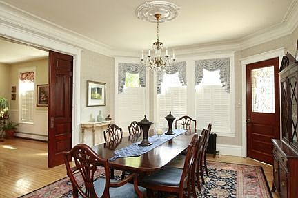 large formal dining room