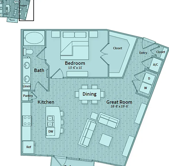The Belvedere at Springwoods Village Apartments — Photo 42