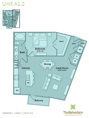Floor plan A12