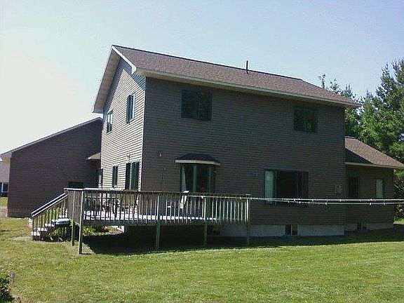 Rear Elevation w/ Deck
