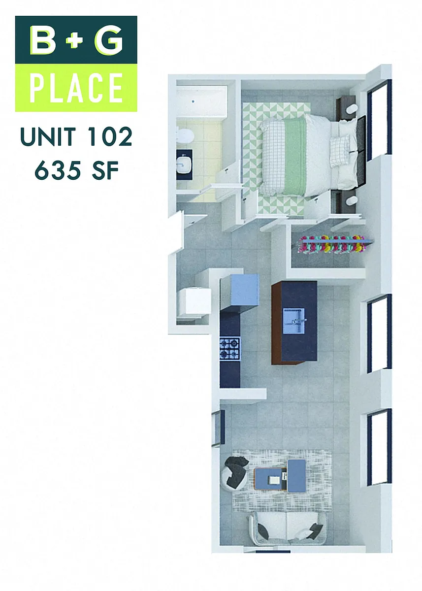 Floor plan 102