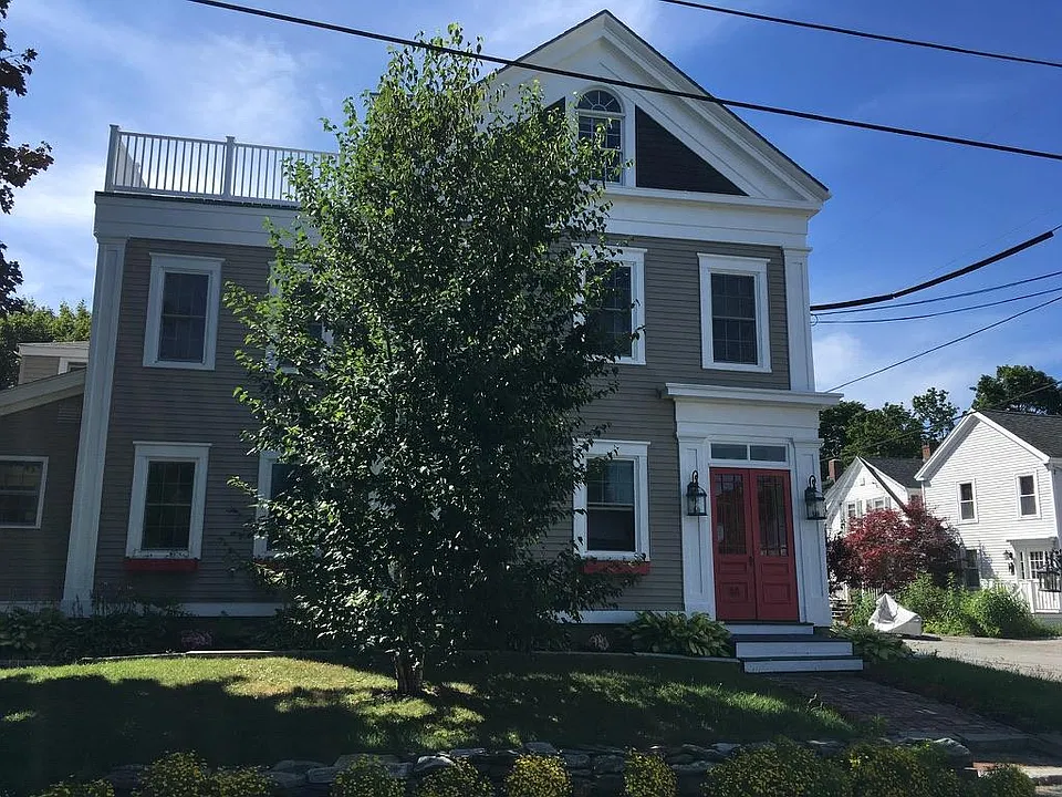 Front of house on Florence Street. Entrance to apartment 1 is on the left.